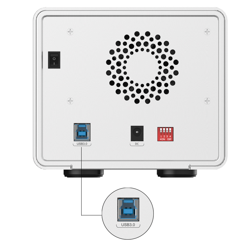Контейнер для 2 HDD 3.5" (9528RU3)