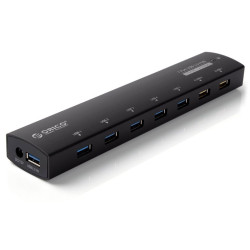 USB 3.0 хаб алюмінієвий на 7 портів (ORICO AS7C2)