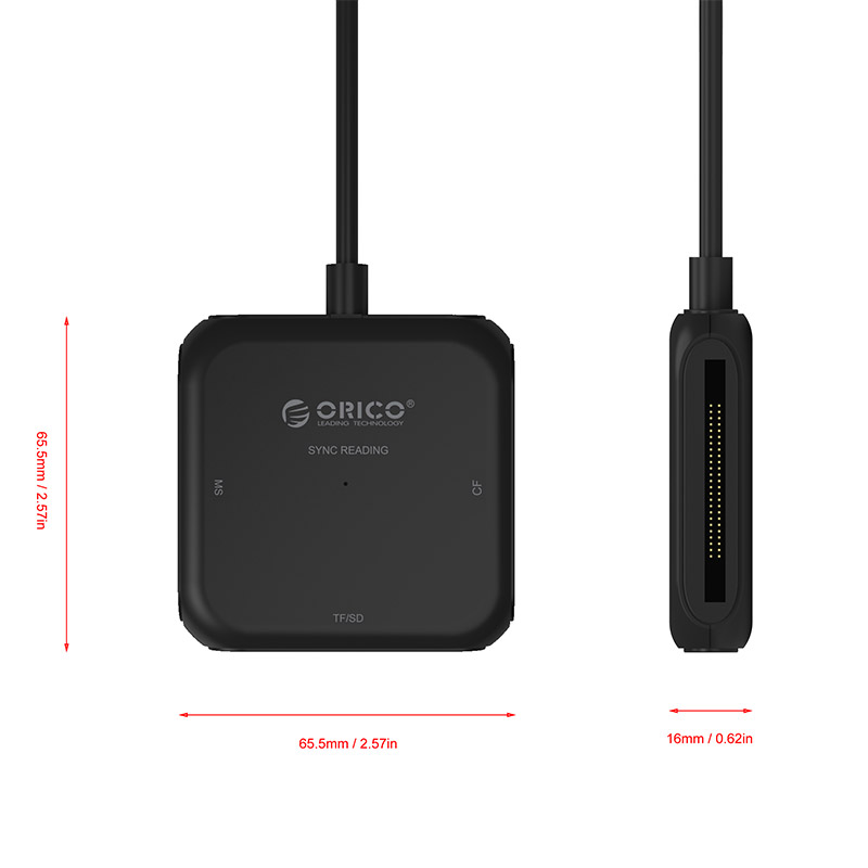 Картрідер USB3.0 TF / SD / CF / MS ORICO (CRS31A-03)
