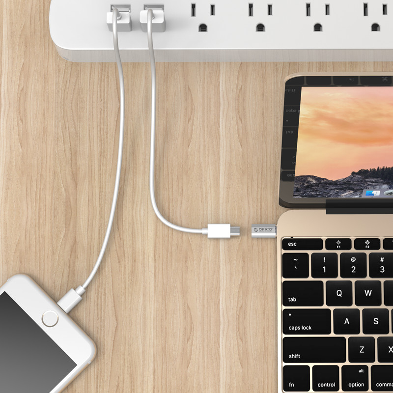 Адаптер USB 2.0 Micro to Type C (перехідник) CTM1