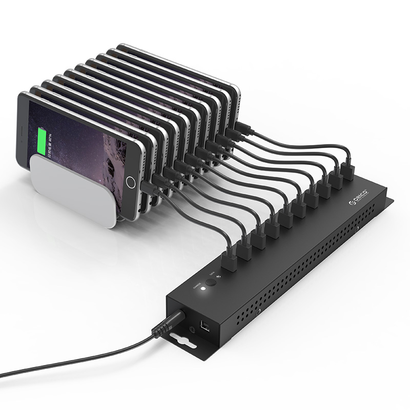 USB 2.0 хаб на 10 портів (ORICO IH10P)