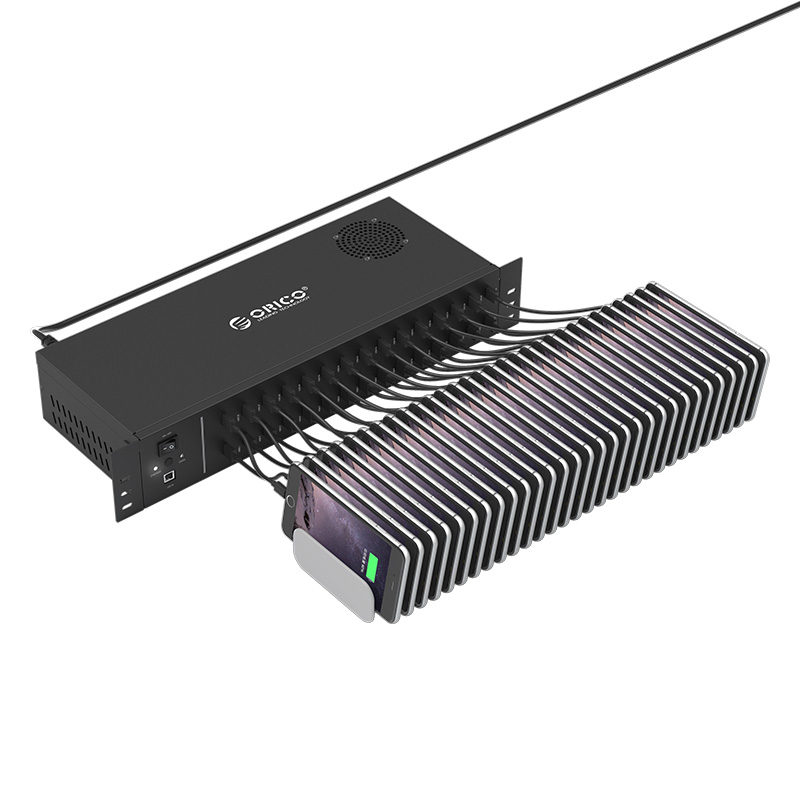 USB 2.0 концентратор промисловий на 30 портів (ORICO IH30U)