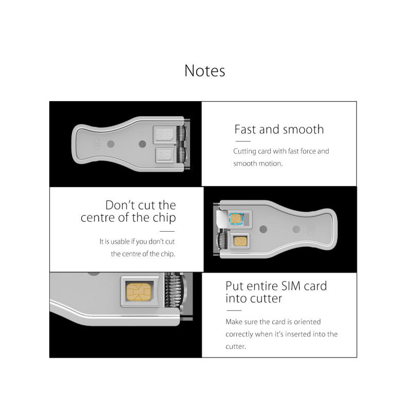 Різак для SIM-карт з подвійним лезом (ORICO NSK-2U)
