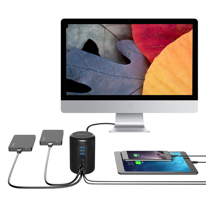 USB 3.0 концентратор на 7 портів (ORICO RH7-U3)