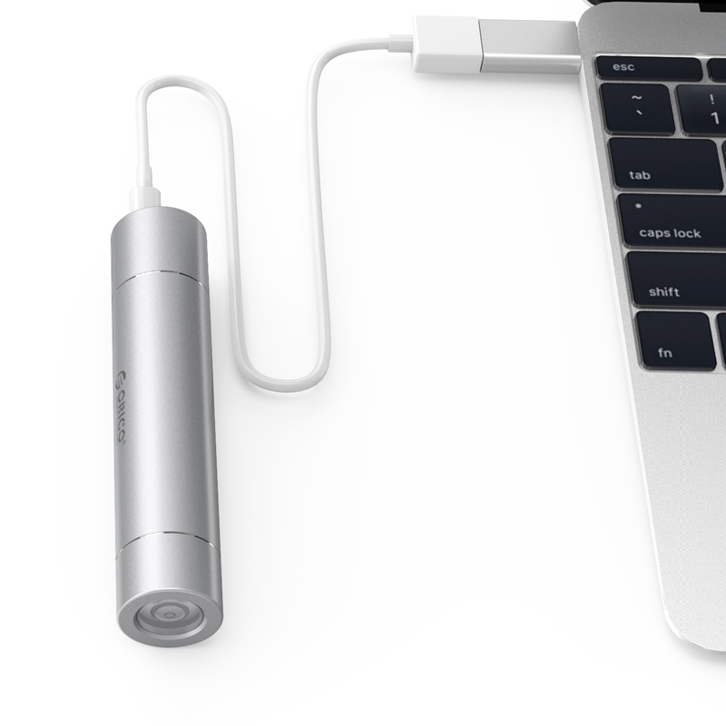 Mini Power Bank со светодиодной подсветкой 3350mAh (ORICO S1)