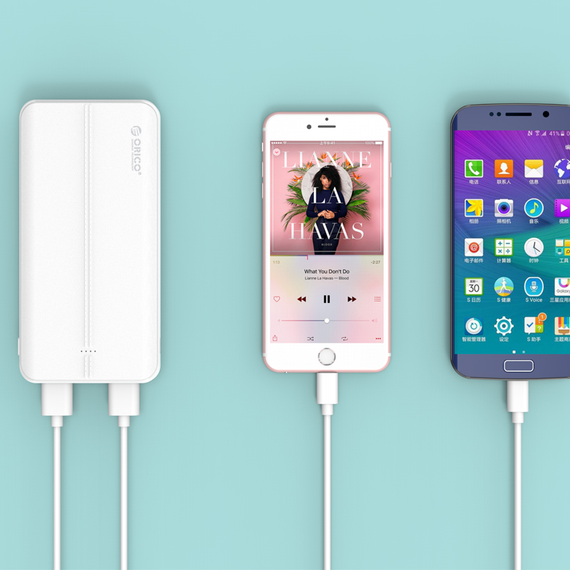 Power Bank для двух устройств 10000mAh (ORICO T10000)