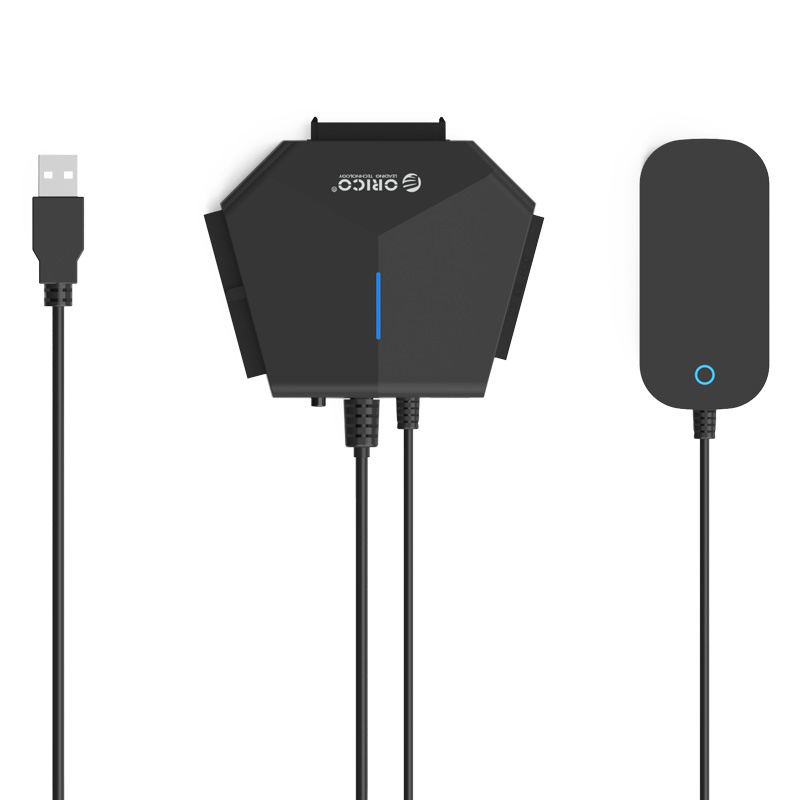 2.5 і 3.5-дюймовий адаптер жорсткого диска SATA і IDE з кабелем USB3.0 (ORICO U3TIS)