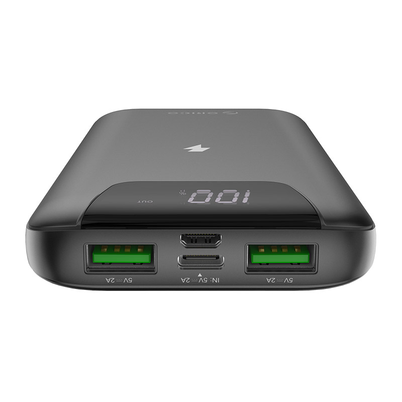 Бездротова зарядка Smart Power Bank з дисплеєм (ORICO WR10)