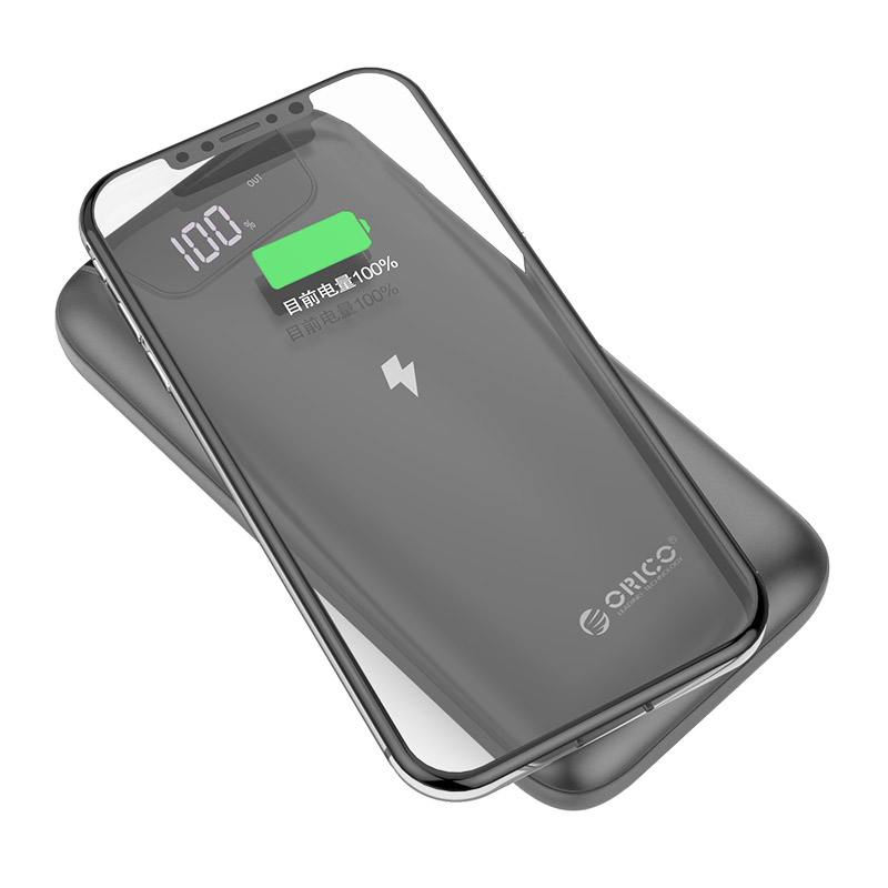 Бездротова зарядка Smart Power Bank з дисплеєм (ORICO WR10)
